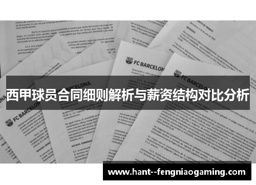 西甲球员合同细则解析与薪资结构对比分析 西甲球员合同细则解析与薪资结构对比分析